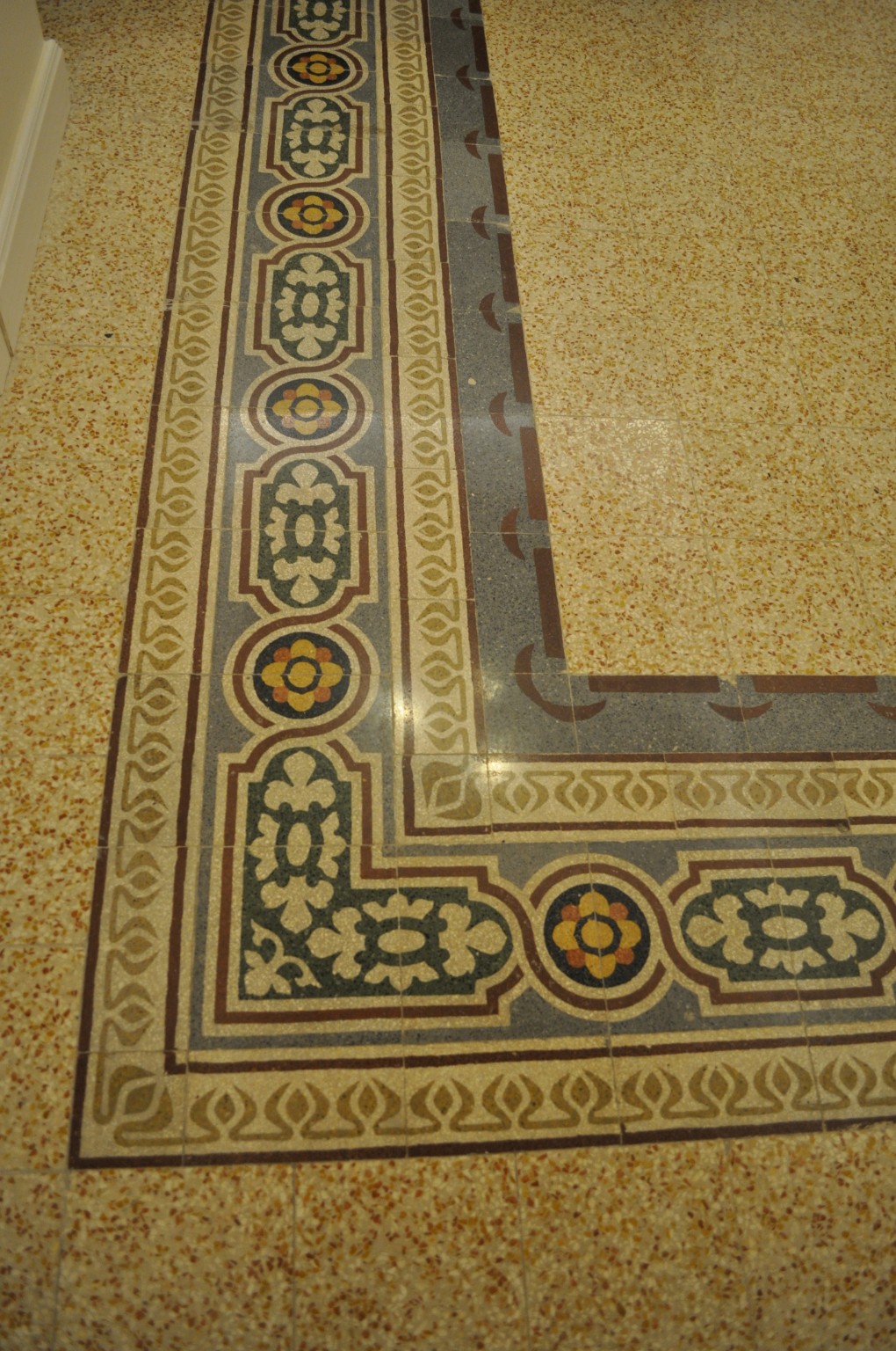 Pavimento decorato d’epoca